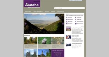 Suchmaschine und Routenplaner Abacho. (Foto: Screenshot, archive.org)